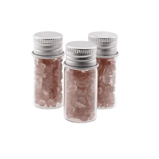 Sticla cu cristale naturale Aventurin rosu, mica - 4cm, imagine 2