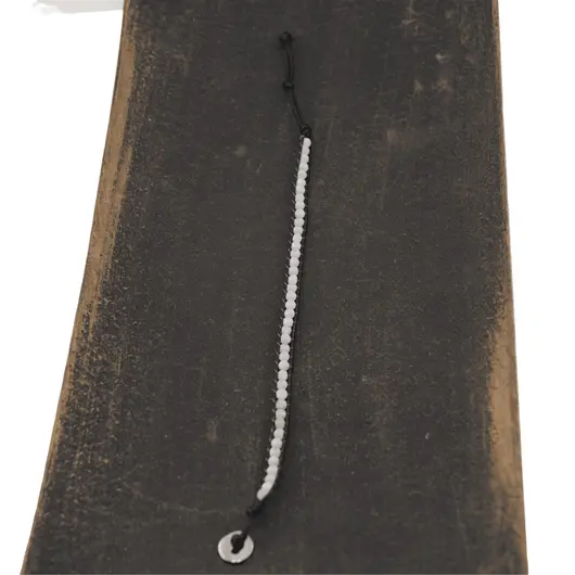 Bratara wrap Piatra Lunii sfere 4mm, imagine 4