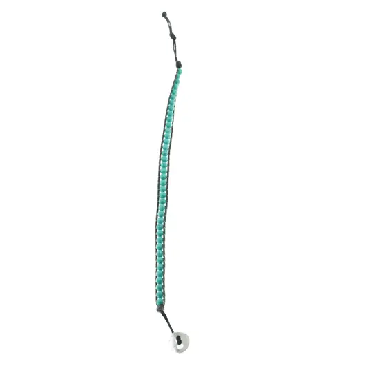 Bratara wrap Turcoaz albastru sfere 4mm, imagine 4