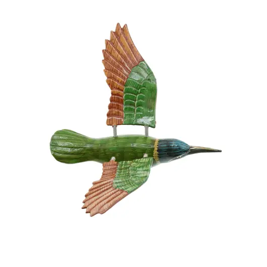 Magnet pasare Colibri cu arcuri, 11cm, imagine 3