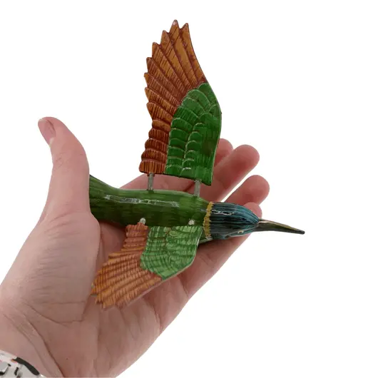 Magnet pasare Colibri cu arcuri, 11cm, imagine 5