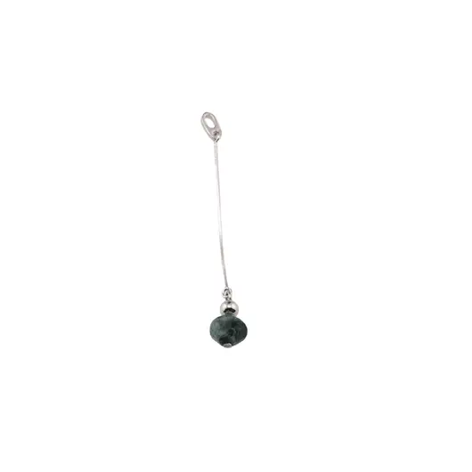 Pandantiv Smarald cu lantisor din Argint 925, 60mm