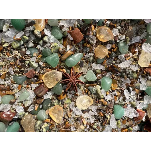 Spelljar pentru atragerea prosperitatii cu ierburi si cristale naturale, imagine 6