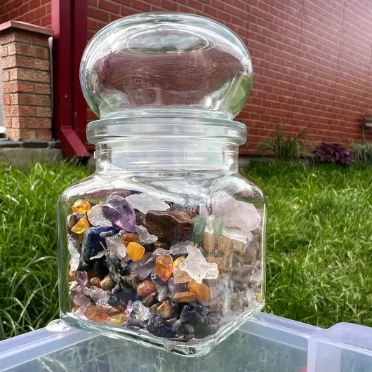 Spelljar pentru copii, protectie si echilibrare energetica cu ierburi si cristale naturale, imagine 4