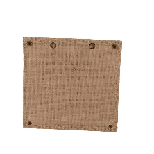 Organizator din iuta cu un buzunar, model ancora 24cm x 23cm, imagine 2