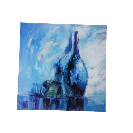 Tablou canva natura moarta, albastru 30 x 30cm