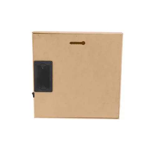 Tablou cu Bufnita si led, 21,5cm x 21,5cm, imagine 2