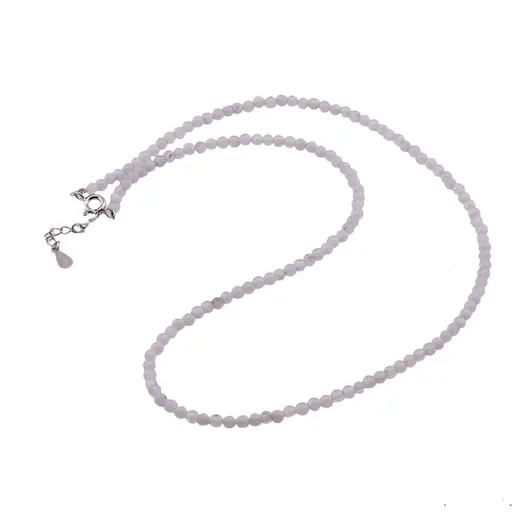 Colier Calcedonie sfere cu Argint 925, 3mm, imagine 2