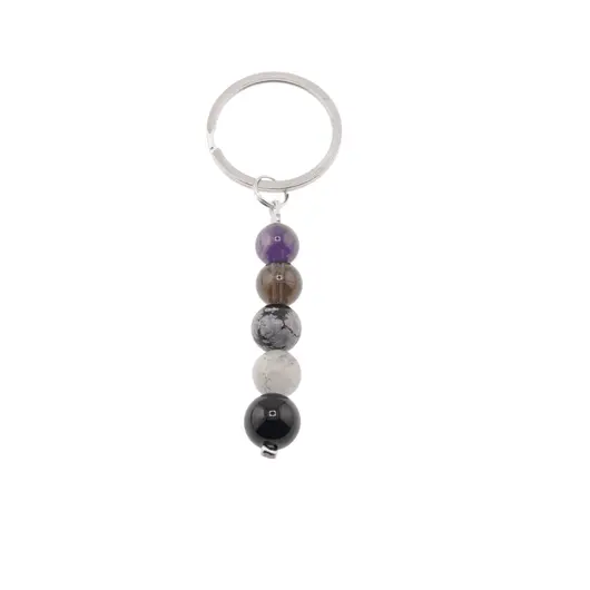 Breloc / Pandantiv cristale pentru protectie, 8-10mm, imagine 2