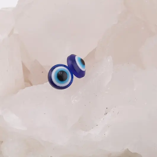 Cercei cu surub Ochiul protector, 8mm, imagine 2