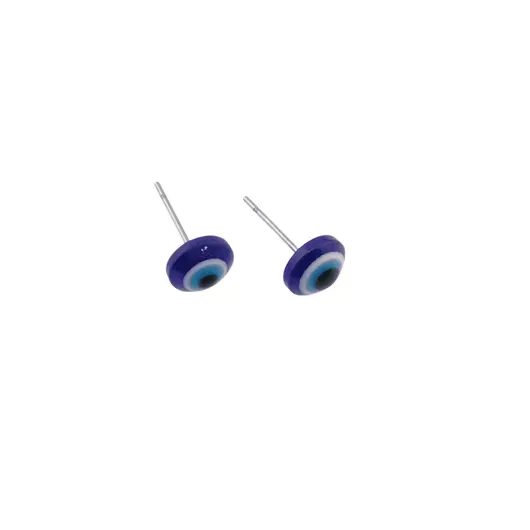 Cercei cu surub Ochiul protector, 8mm, imagine 3