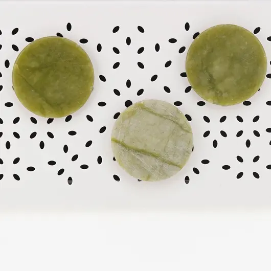 Magnet din Jad verde rotund, 5cm, imagine 6