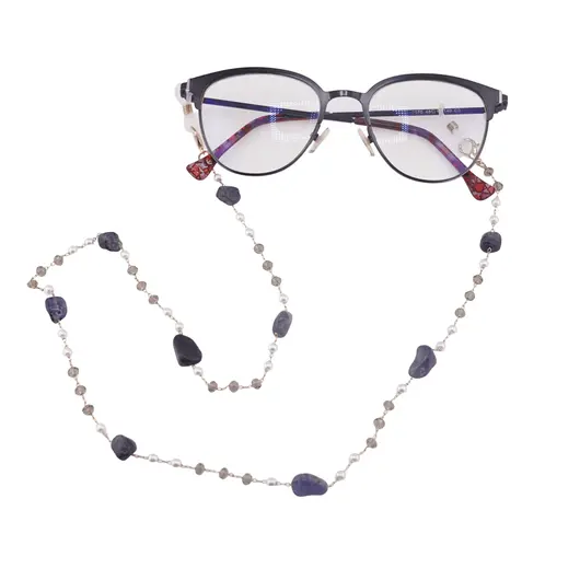 Colier / Snur pentru ochelari Iolith si Perle, 4-12mm, imagine 3