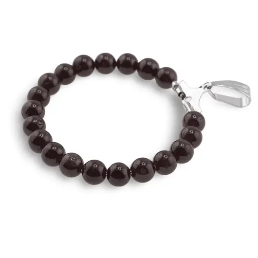 Pandantiv rotund Granat sfere, 4mm, imagine 2
