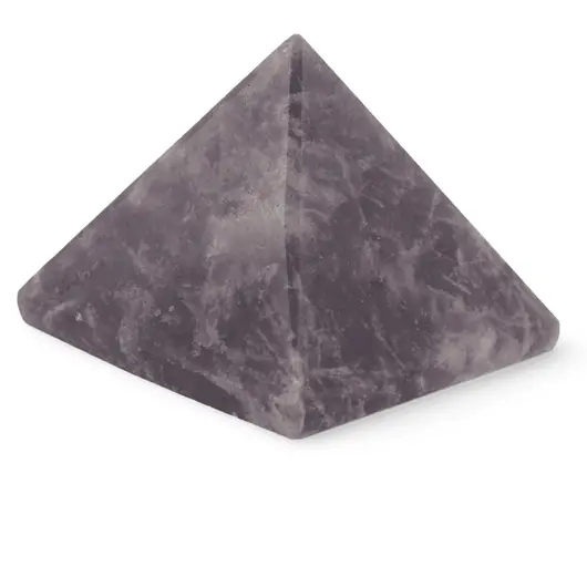 Piramida cristal natural Lepidolit, 45-50mm, imagine 3