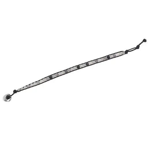 Bratara wrap Fluorit sfere, 5mm, imagine 2