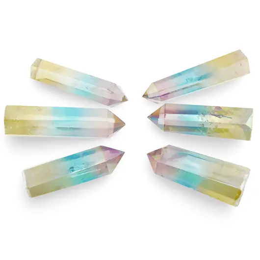 Turn / Obelisc din Cuart Angel Aura curcubeu, imagine 2