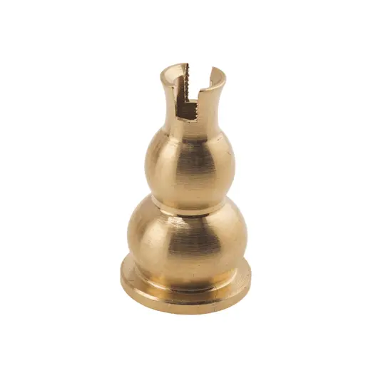 Vas din bronz pentru ardere tamaie si ierburi parfumate cu lotus, 8cm, imagine 5