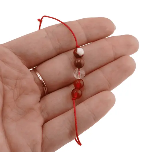 Bratara 5 cristale pentru ENERGIZARE, 6mm, imagine 3