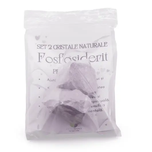 Set 2 cristale naturale Fosfosiderit pentru cuplu, imagine 4