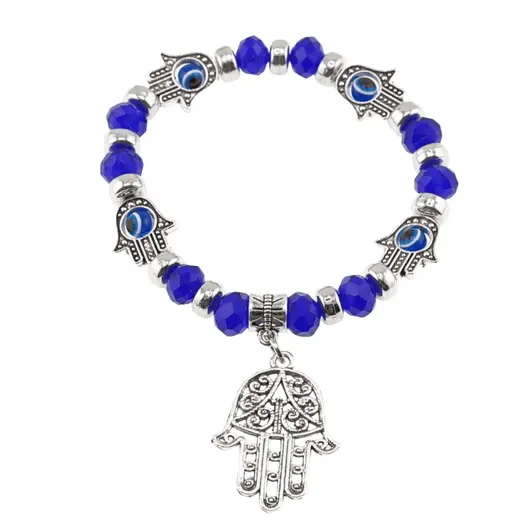Bratara cu Mana Fatimei (Hamsa) si Ochiul lui Horus