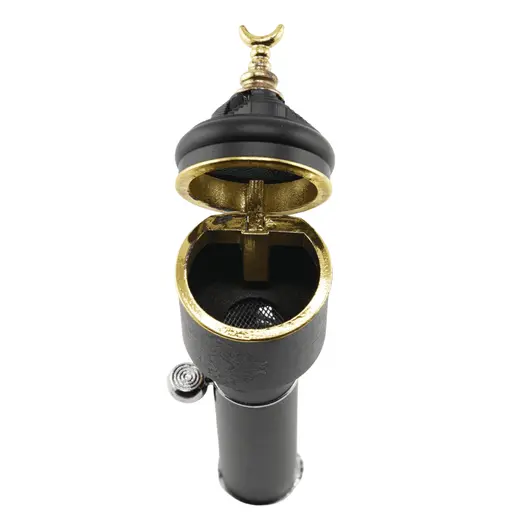 Bricheta portabila pentru aromaterapie model oriental, negru, imagine 4