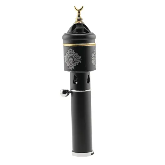 Bricheta portabila pentru aromaterapie model oriental, negru