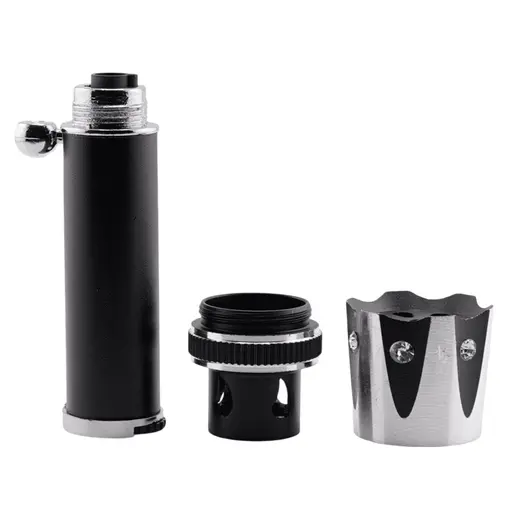 Bricheta portabila pentru aromaterapie model torta, negru, imagine 2