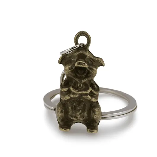 Breloc amuleta Feng Shui zodia Mistret, 8,5cm, imagine 2