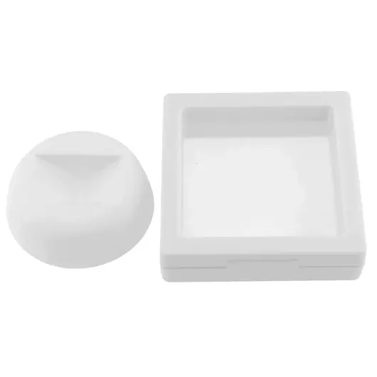Rama de prezentare pentru bijuterii, alba mica - 7cm, imagine 2