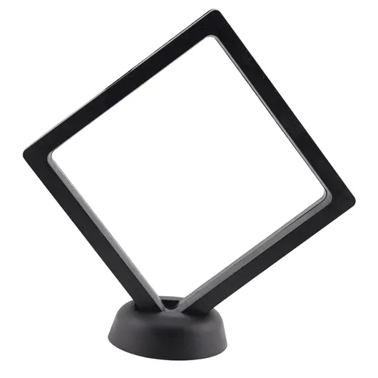 Rama de prezentare pentru bijuterii, neagra mare - 11cm