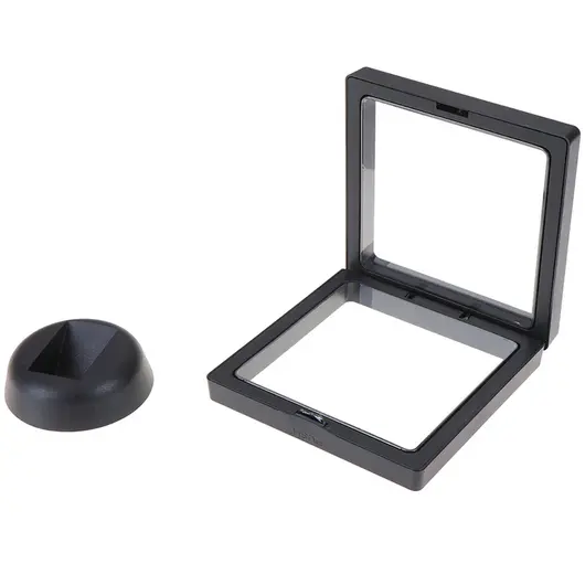 Rama de prezentare pentru bijuterii, neagra medie - 9cm, imagine 3