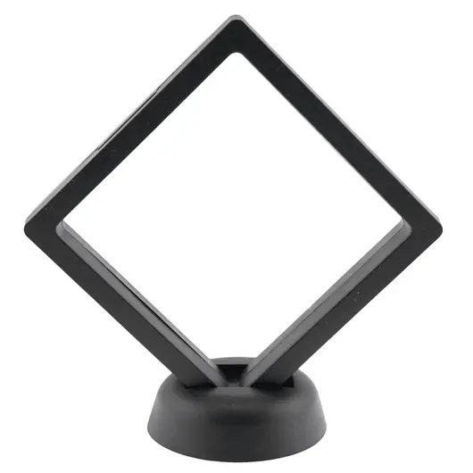 Rama de prezentare pentru bijuterii, neagra medie - 9cm