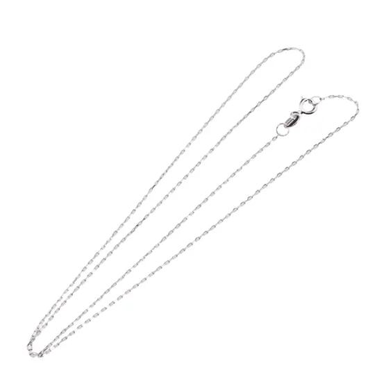 Lant argint 925 rodiat, model clasic - 45cm