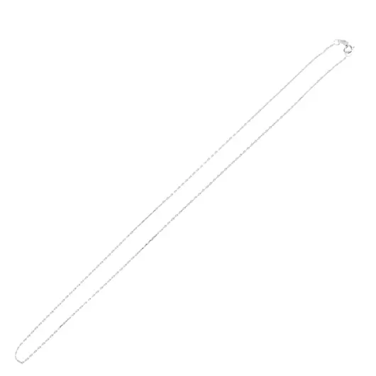 Lant argint 925 rodiat, model clasic - 45cm, imagine 2