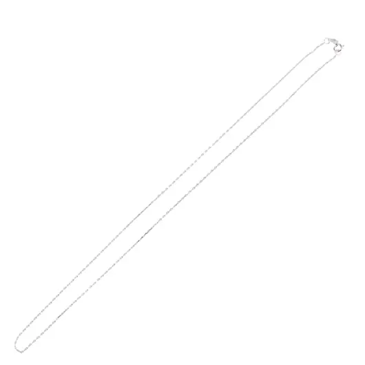 Lant argint 925 rodiat, model clasic - 50cm, imagine 2