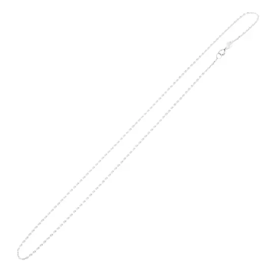 Lant argint 925 rodiat, model zale - 40cm, imagine 2