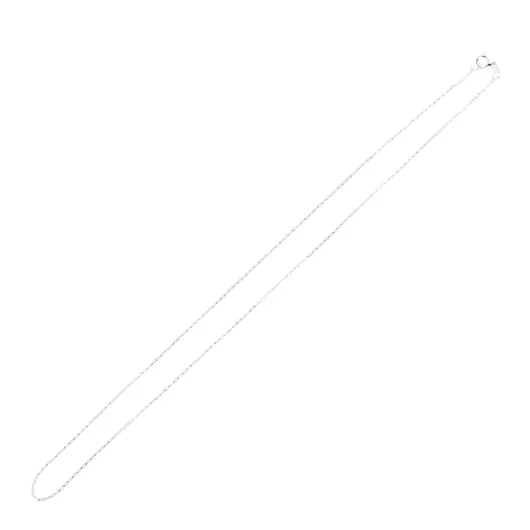 Lant argint 925 rodiat, model zale rotunde - 45cm, imagine 2