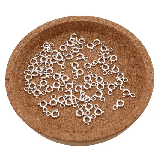 Accesoriu inchizatoare pentru colier / bratara din argint, 8mm