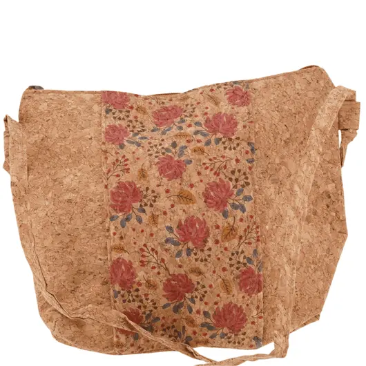 Geanta de pluta cu bareta pentru umar, buzunar in spate - 24cm x 20cm, imagine 2
