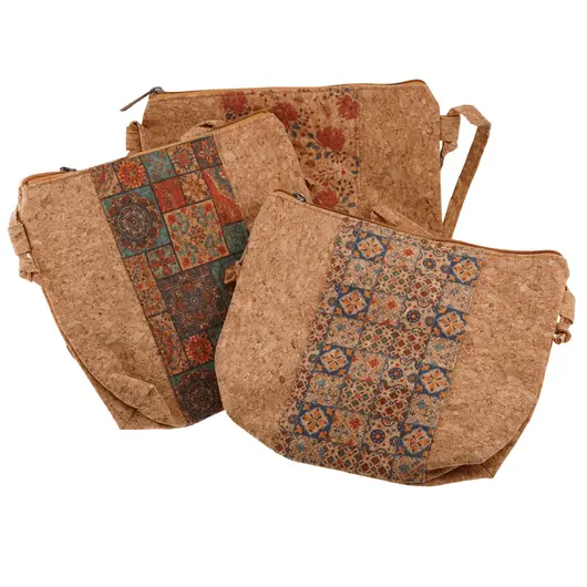 Geanta de pluta cu bareta pentru umar, buzunar in spate - 24cm x 20cm, imagine 4