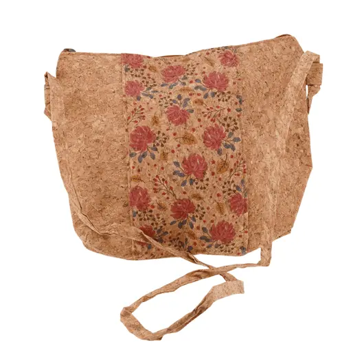 Geanta de pluta cu bareta pentru umar, buzunar in spate - 24cm x 20cm