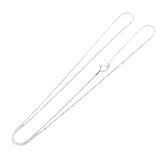 Lant argint 925 rodiat, model snur -  39,5cm
