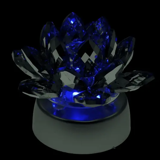 Masa / Suport cu lumina pentru cristale, led multicolor - 6cm x 2cm, imagine 4