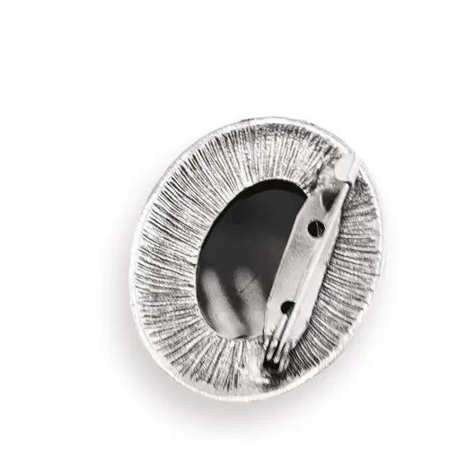 Brosa ovala cu Onix, 47mm, imagine 2