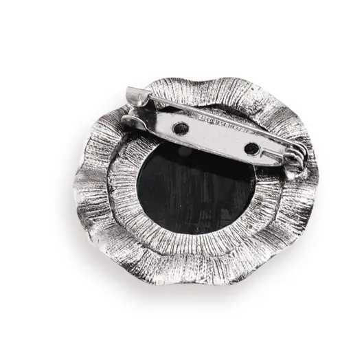 Brosa rotunda cu Scoica Abalone, 45mm, imagine 2