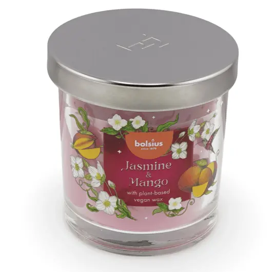 Lumanare parfumata tip borcan Bolsius - Mango si Iasomie
