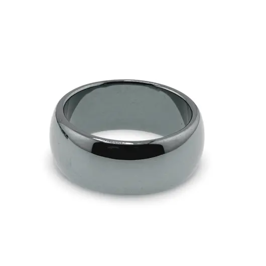 Inel circular din hematit model 2, 19-20mm, imagine 4