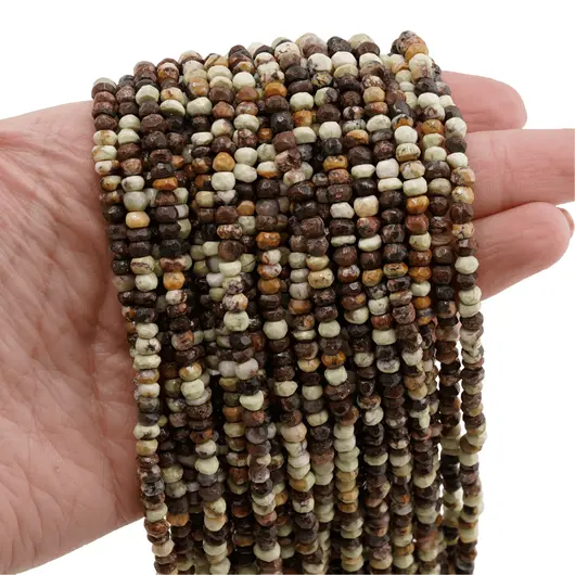 Sirag Crisopraz bio discuri fatetate 4-5mm, 33cm, imagine 4