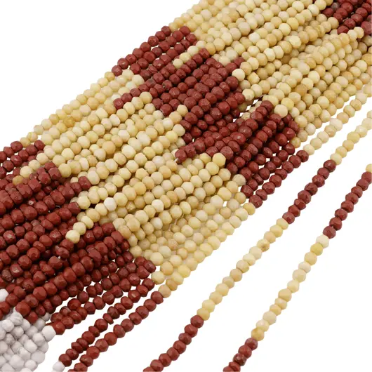 Sirag Mix cristale discuri fatetate 4mm, 33cm, imagine 2